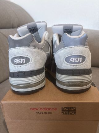 New Balance 991 Made in England Gris/Plata