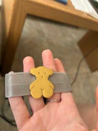 Pulsera Tous Oso Bañada en Oro