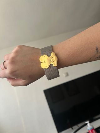 Pulsera Tous Oso Bañada en Oro
