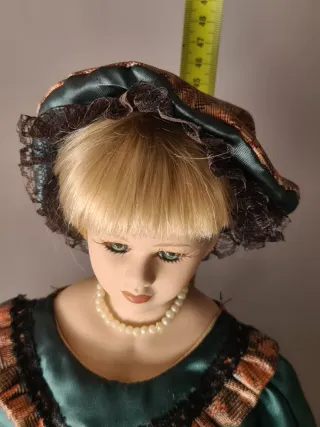 Muñeca Porcelana Victoriana Colección
