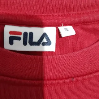 Felpa Fila S Rosso Blu