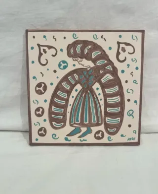 Socarrat artesanal . Medida 15x15