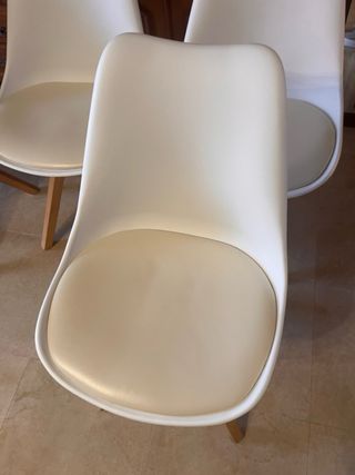 Juego de 4 Sillas Comedor Diseño Nórdico