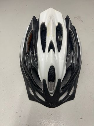 Casco de Bicicleta Adulto Blanco y Negro