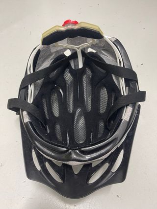 Casco de Bicicleta Adulto Blanco y Negro