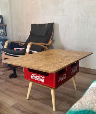 Mesa Centro Vintage Coca-Cola