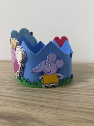 Corona personalizada Peppa Pig