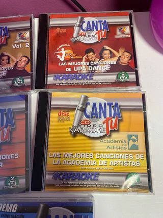 Pack 5 CDs Karaoke Canta Tu