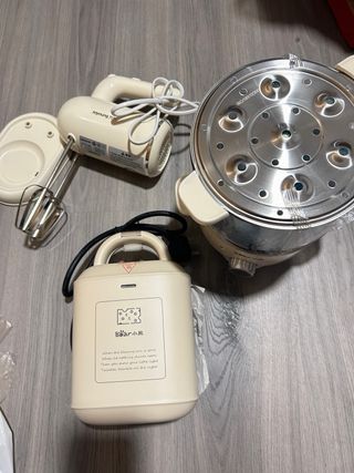 Sandwichera Eléctrica Beige