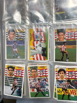Cromos Athletic de Bilbao Liga 90-91