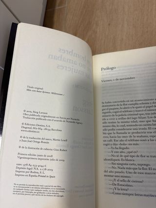 Trilogía completa Millenium