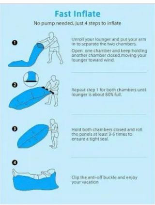 2 asientos tumbona playa SEATZAC rosa y verde