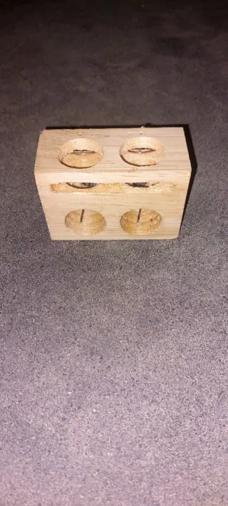 Trampas para ratones de madera (2 unidades)