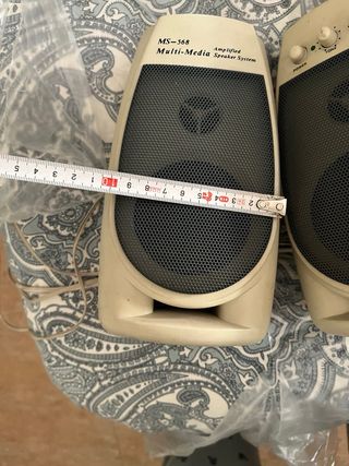 Altavoces MS-568 Multimedia Amplificados