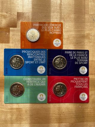 Moneda 2€ Francia año 2022 Paris 2024