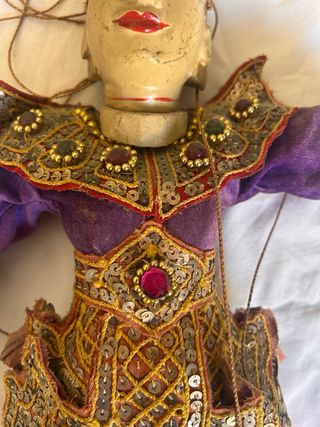 Marioneta Tailandesa Tradicional