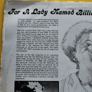 Billie Holiday Vinilo I Wonder Where Our Love