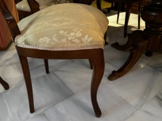 Mesa extensible madera con 4 sillas