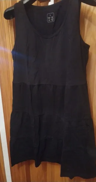 Vestido negro tirantes EU44/46