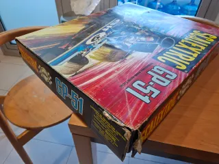 SCALEXTRIC CIRCUITO GP51 SOLO LA CAJA CON INTERIOR