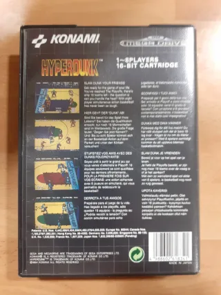 Hyperdunk Sega Mega Drive