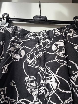 Gonna Hell Bunny anni '50 S nera e bianca nuova