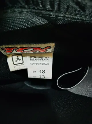 Botas de Enduro TCX Comp Evo 2 Azul/Amaril