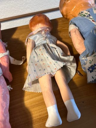 Vecchie bambole spagnole