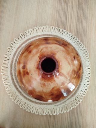 DECORACIÓN: Jarrón cerámica vintage Años 80