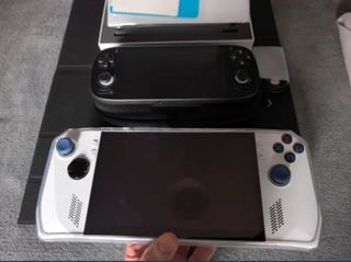 Retroid Pocket 5 Negra + Botones Silenciosos Mod