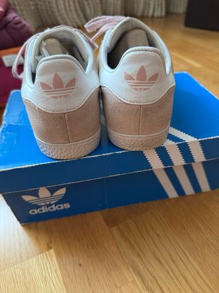 Adidas Gazelle Talla 36 2/3 Rosa