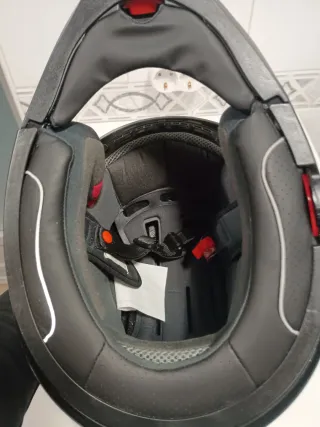 Casco Moto Modular Crivit Talla XL Gris
