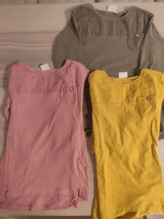 Camisetas Zara Manga Larga Niña