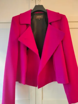 Chaqueta Zendra Mujer Talla 44 Rosa