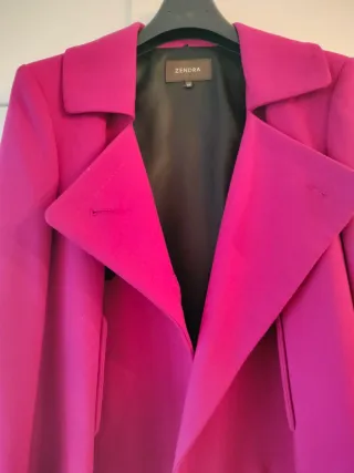 Chaqueta Zendra Mujer Talla 44 Rosa