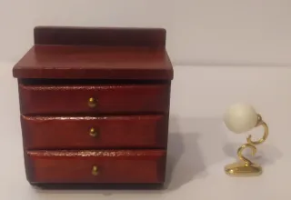 Casa di Bambole Camera da Letto Ambiente completo