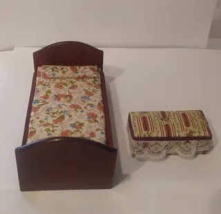 Casa di Bambole Camera da Letto Ambiente completo