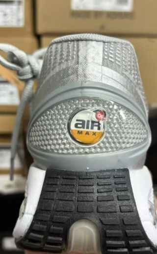 Nike Air Max Zapatillas Plata y Rojo