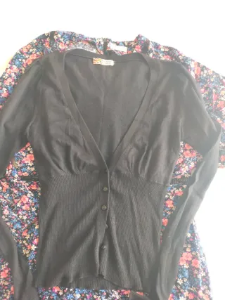 Vestido floral mujer talla L chaqueta de regalo