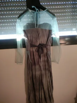 Disfraz diadema velo peluca Novia Cadáver Talla Ún