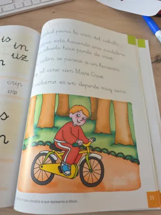 Letrilandia Libro de lectura 2 edelvives.