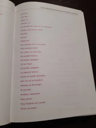 Enciclopedia profesorado infantil Argentina