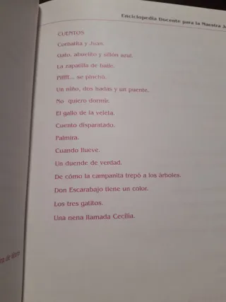 Enciclopedia profesorado infantil Argentina
