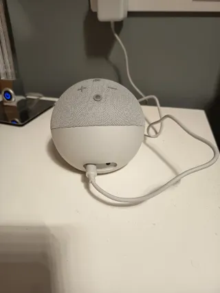 Amazon Echo Dot 4ª Gen con Reloj Gris