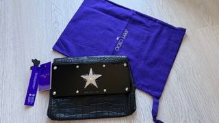 Bolso Cartera Jimmy Choo Negro Estrella