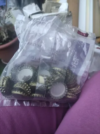 Taponadora manual corcho y chapas