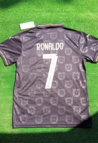 Camisola Portugal #7 Ronaldo Puma Pantera Negra