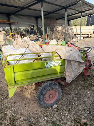 Remolque agrícola para motocultor