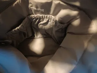 Bolso para carrito de bebé gris pasito a pasito
