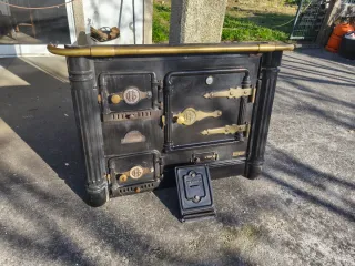 Frente Cocina Leña Hierro Fundido